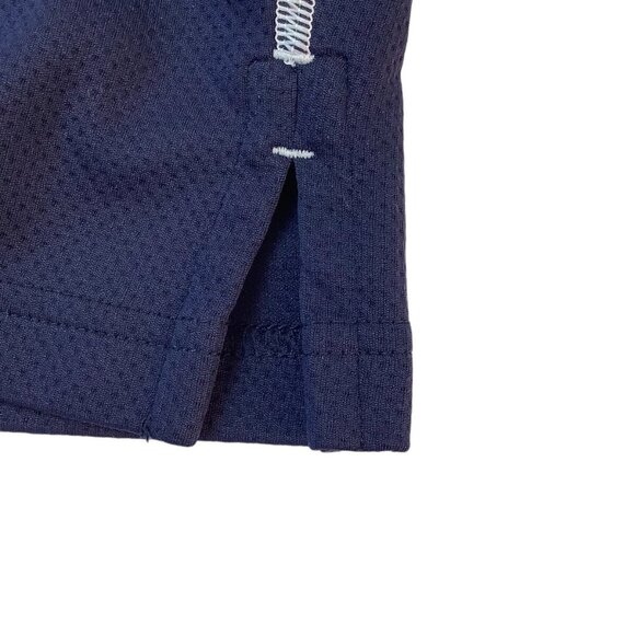 Under Armour Notre Dame Fighting Irish 1/4 Zip Blue Mock-Neck Mens Size M - Picture 5 of 10